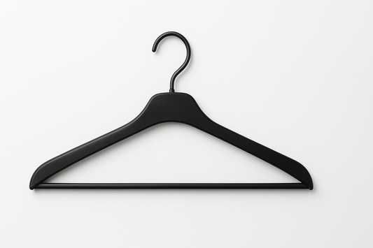 Premium Plastic Hangers – Durable & Sleek-Pack of 25