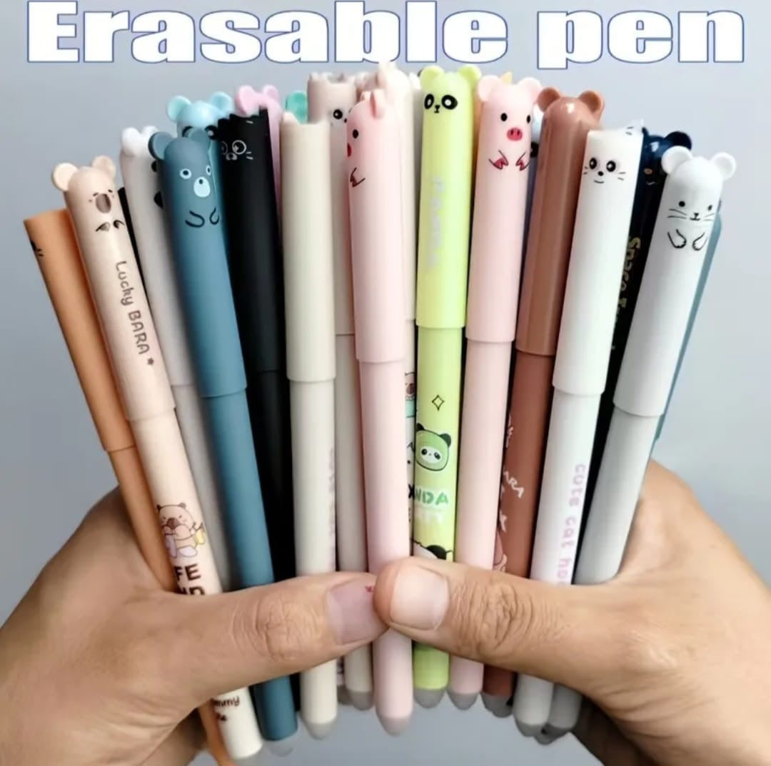 Cute Character Erasable Gel Pen(1-piece) tmp proto
